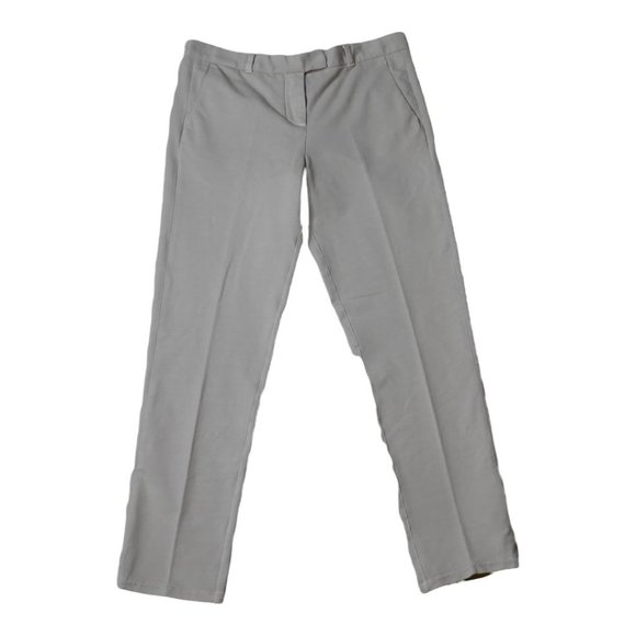 Circolo 1901 Beige Career Dress Pants Stretch Tapered Crop Ankle Size 40 US 4 - Picture 1 of 11